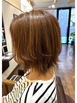 ヘアー グリーン(hair green) 大人キュートな外ハネ40代50代60代