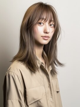 アルトリスト(Altruist Aging×HAIR&SPA) ★暗めカラーグランマッシュフェイスフレーミングデザインカラー