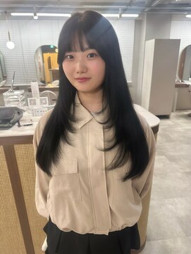 ボタン ハカタ(VOTAN hakata) 【坂本早苗】韓国ヘア/レイヤーカット/コリアンブラック