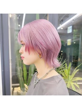 フラム 渋谷(flamme) ピンクカラー