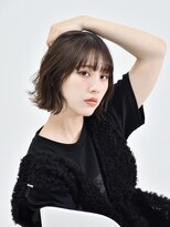 ロアー 葛西店(RAWR hair)&nbsp;【RAWR】イメチェン　外ハネボブ　大人ショートボブ　前髪あり