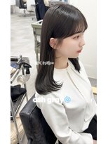 ガーランドウメダ(Garland umeda)&nbsp;顔周りカット＿アッシュグレー＿　担当　垣内　9082