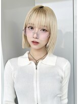 ホロ(hollo)&nbsp;切りっぱなし_タッセルボブ_ミニボブ