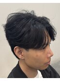 ツイストスパイラルパーマツイストパーマメンズマッシュパーマ
