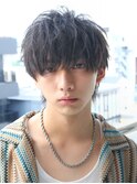 束感無造作マッシュ