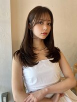 リリー(Lilly)&nbsp;小顔を叶える顔周りとレイヤーカット＊