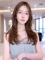 エースハバナ 渋谷(1 HAVANA)&nbsp;顔周りレイヤー/20代30代大人かわいい/ブラウンベージュ