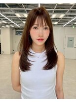 ユーフォリア 池袋東口駅前店(Euphoria) 顔周りカット レイヤーカット 韓国へア