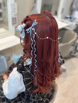 ヘアセットサロン ミント(Hair set salon MINT) ハーフくらげ