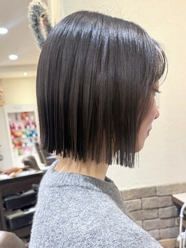 ヘアメイク シュシュ(Hair make chou chou) まとまり質感ボブ
