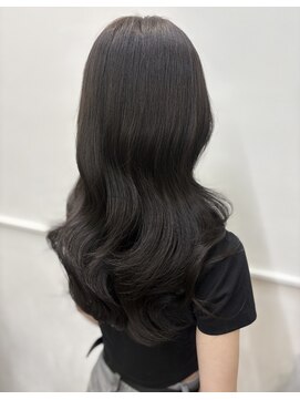 透明感ラベンダーブラックカラー