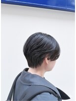 ティーヘア(t.hair)&nbsp;大人可愛い小顔ショート/2wayバング/透明感アッシュベージュ