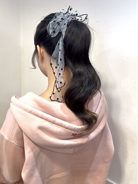 カミケン 黒岩店 kamiken・ ボリューム感◎ポニーテールヘア【カミケン黒岩店】