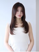 ナチュラルベージュ_ヨシンモリ_顔周りレイヤー_レイヤーカット