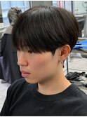 マッシュ/黒髪/ナチュラルマッシュ/メンズ/ツーブロック