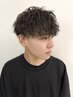 【中島 海指名限定】メンズカット＋波巻きパーマ ￥9400