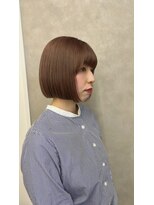 ボヌール 川西(Bonheur)&nbsp;韓国風ミニボブ×艶ショコラブラウン