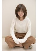 ふんわりグレージュ