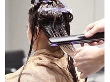 【STEP4.毛髪の質感とフォルムづくり】髪の潤いや質感、フォルムづくりをサポートします♪ 髪質改善