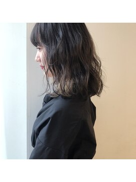 ラパンセヴェール(LA PENSEE VERT) 【LA PENSEE】インナーカラー×アッシュグレー