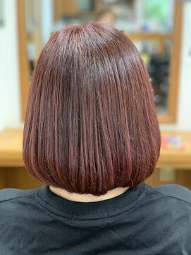 ヘアーメイクエアーセントラーレ(HAIR MAKE air Zentrale) オータムレッド
