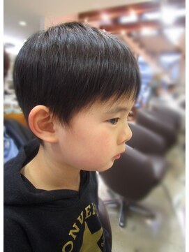 コアフィールフィス(COIFFURE fils) 《見附 今町》男の子 キッズ ナチュラルさわやかショート