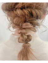 ルプラ カルム(le-pla Calme)&nbsp;ゆるゆるアレンジ♪編みおろし/編み込み/結婚式 20代30代40代