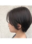 【自由が丘 favori】暗髪ハンサムショート