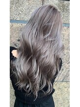 【ダブルカラー】【傷まないブリーチ】　外国人風や透け感など理想のヘアカラーが再現可能！