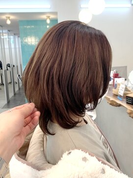 ロミー 本厚木(ROMMY.) 周りに褒められるヘア◎柔らかさのあるひし形ミディ☆ROMMY.田中