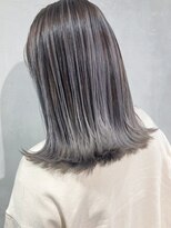 アイティー バイ アルバム 中野店(IT by ALBUM)&nbsp;ホワイトシルバー_クールショートピンクベージュ_ba308883