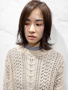 ボウ(BEAU) 大人のための“上品な可愛さ”◎外ハネアッシュベージュ