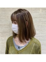 フェイス 大船(FACE)&nbsp;切りっぱなしボブ/アッシュベージュ/西原晃