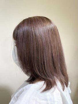 アズール 草加(azule) ペールバイオレットのハイライトカラー