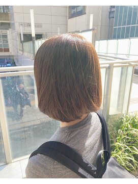 スタジオ アルファプラス 日暮里店(studio α+) 前下がりボブ【スタジオアルファプラス日暮里】