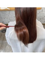 ヘアーデザインスリール(Hair Design THRIRE) 髪質改善ストレート/レッドブラウン/艶髪
