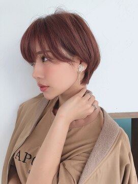 ヘアーアンドメイク エイダ(hair&make eida) グラデーションカラーマッシュショート 神保町