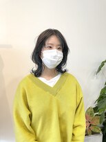 ソソ(soso)&nbsp;sosoウルフカット×インナーカラー