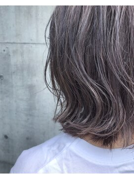 ゴットイール(GOTTO eel) 外ハネボブ×アッシュグレー