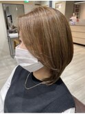 ミディアムレイヤー 韓国レイヤーカット  担当西野