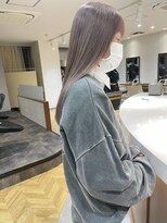 ロンド レア 天神大名店(Lond Le’a)&nbsp;ミルクティーベージュ/ダブルカラー/ブリーチ/くびれヘア