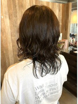 アルム(hair salon Alum) こだわりウルフパーマ☆　ウェットスタイリング仕上げ