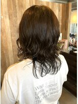 アルム(hair salon Alum) こだわりウルフパーマ☆　ウェットスタイリング仕上げ