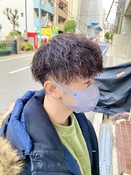 ハシゴ(hasigo.) メンズツイストスパイラル　大阪メンズパーマ