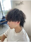 メンズカットパーマ【岡山】【倉敷】【パーマ】