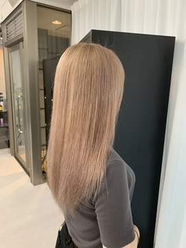 シーン 原宿(scene) ミルクティーベージュ/ミルクティーカラー/色落ちミルクティー