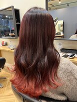 アルター(aL ter)&nbsp;暖色×グラデーションカラー［似合わせカット/レッドブラウン］
