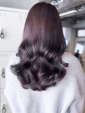 レノラ 本町(LENORA) ★セミディシアーカラー姫カットナチュラルカールボブパーマ