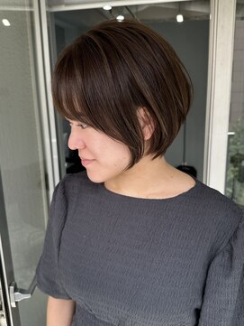 エトラ 渋谷店(etora) 小顔◎大人ショートボブ丸みショートカットマッシュショート