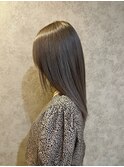 オリーブベージュ ブリーチカラー